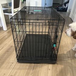 Medium-large Dog Crate With Divider 37inch