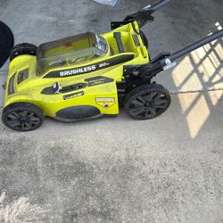 electric push lawn mower