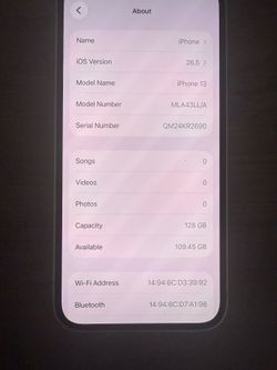 iPhone 13 128gb