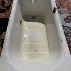 Cast Iron Standard Sanitary USA made 1926 Antique Bathtub Tub