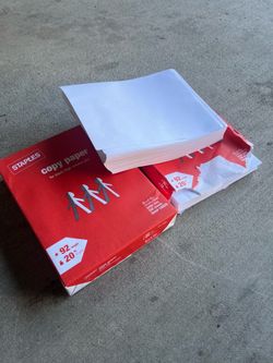 Office paper All 9 dlrs