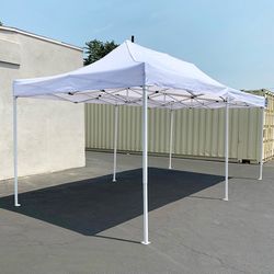 $185 (Brand New) Heavy duty 10x20 ft ez pop up canopy outdoor party tent instant shades w/ carry bag