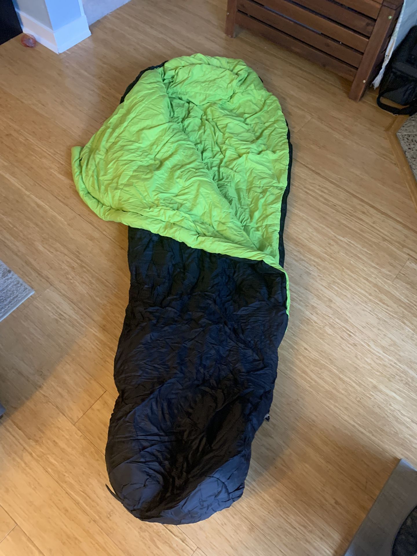 TETON Sports Leef 0 Mummy Sleeping Bag - Lightweight Sleeping Bag for Backpacking, Camping, etc