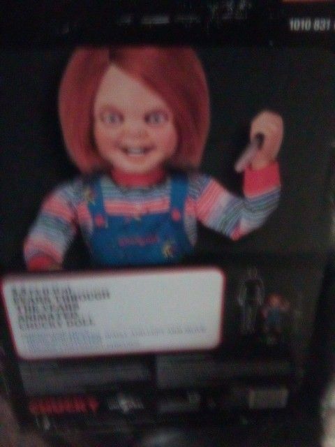 3 1/2 Foot Chucky Doll Animated