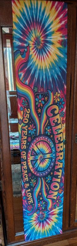 Tie dye 60's 70's runners