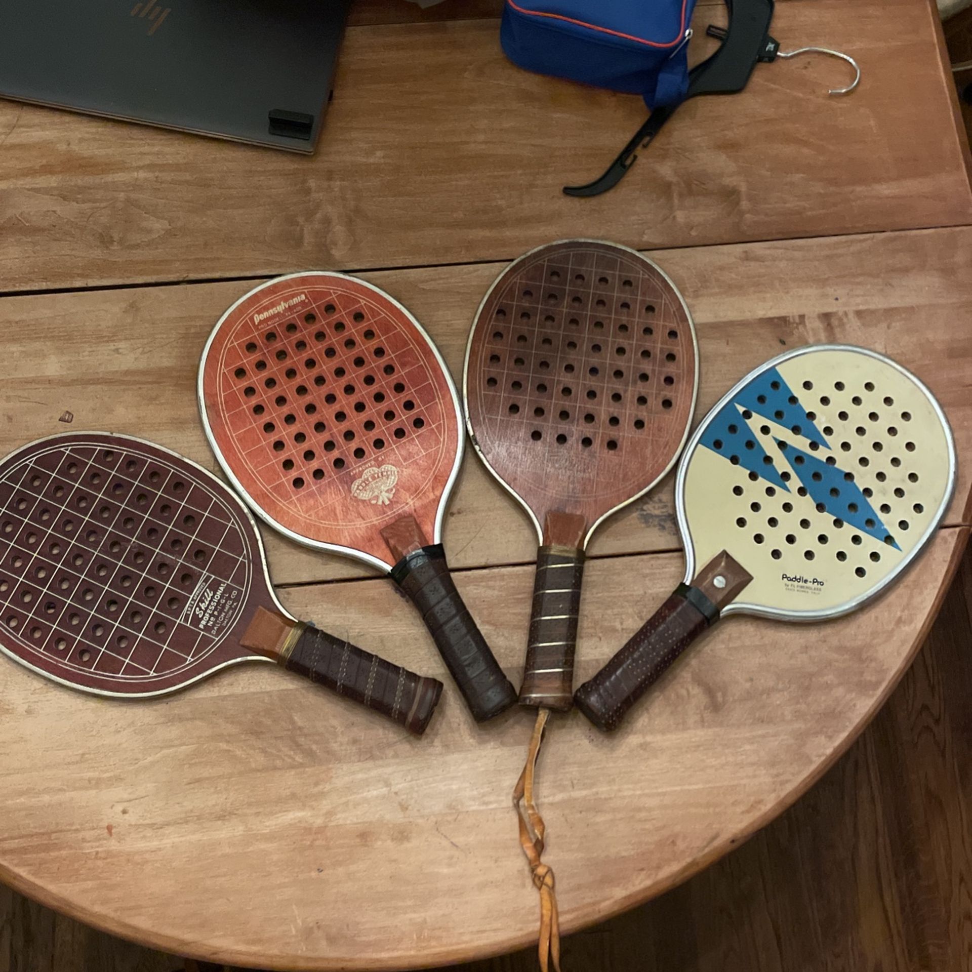 VINTAGE PICKLEBALL PADDLES