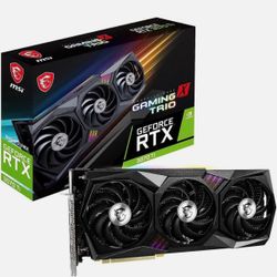 GeForce RTX 3070ti MSI OC Graphics Card
