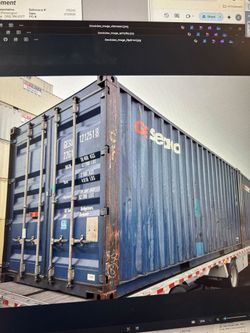 20std Used Container