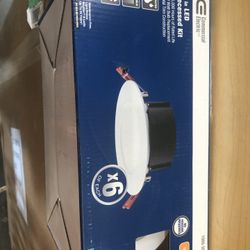 4in LED integrated 6pk
