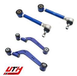 MEGAN 4pc Rear Toe+Camber Control Arm for Toyota Rav4 06-18, Lexus NX200t 15-17