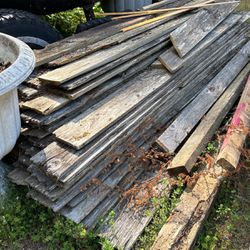 Aged Cedar Fence Boards