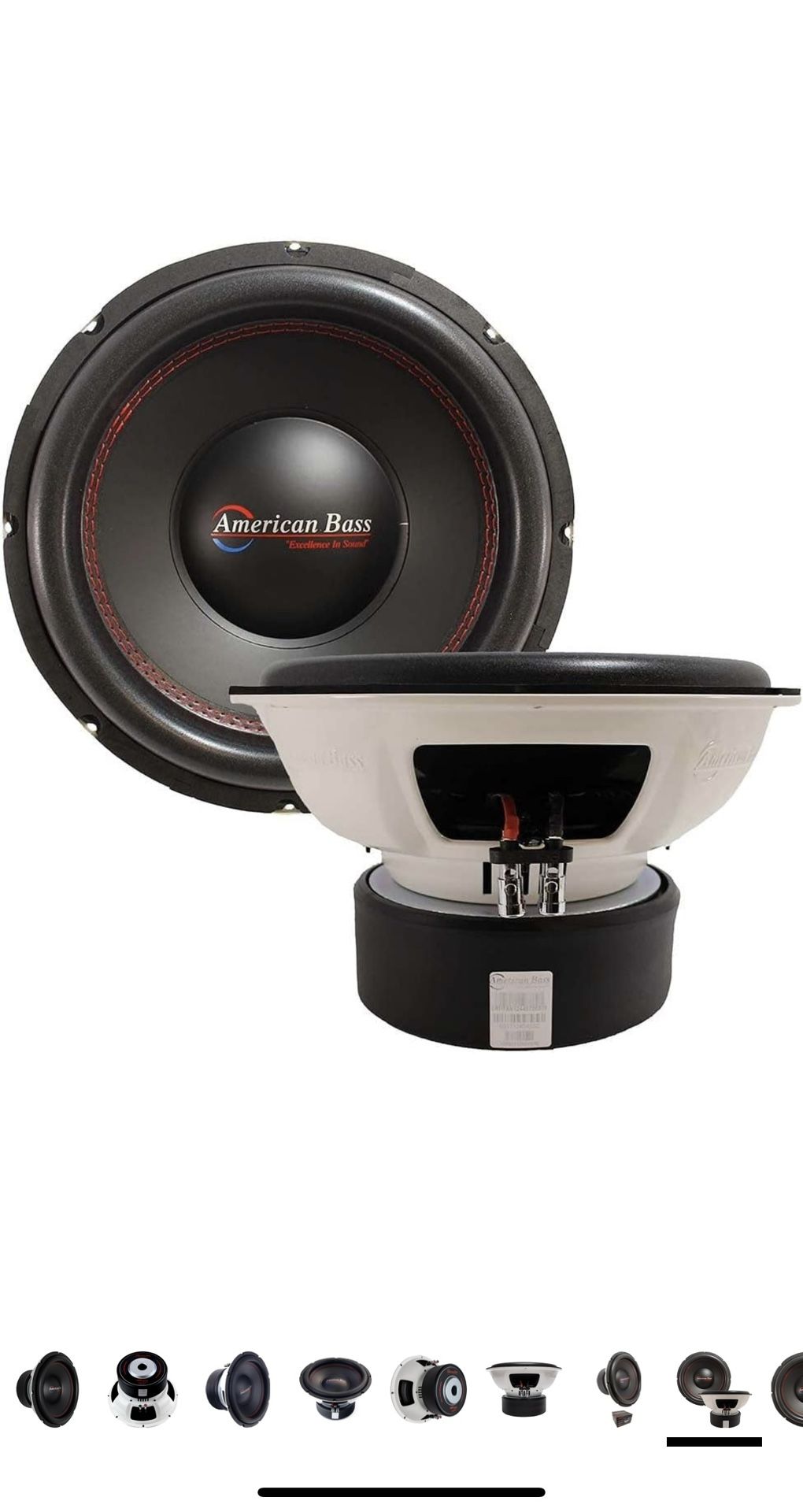 American Bass 12 Inch Subwoofer