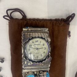 Anasazi Sterling silver and turquoise Watch