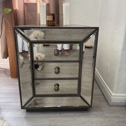 Living Spaces Mirror Night Stand