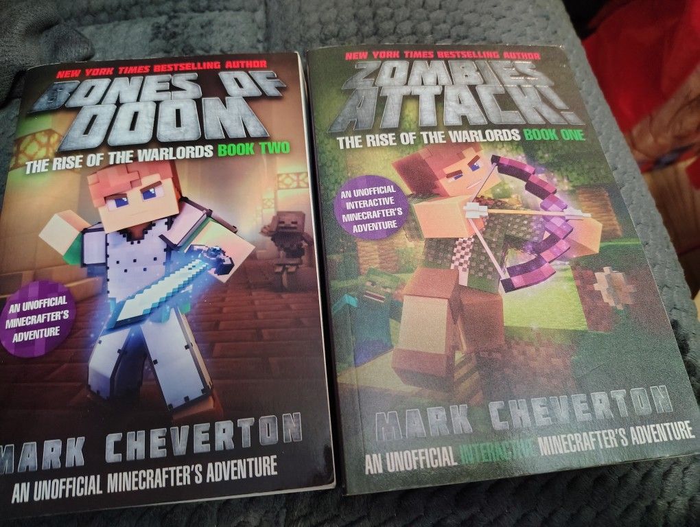 Minecraft Books By Mark Cheverton