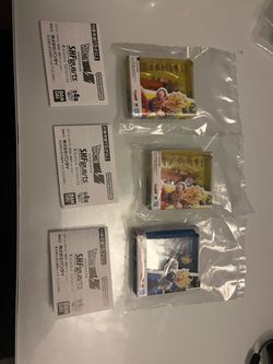Dragon Ball Z S.H.Figuarts Miniature Collection Capsule Toy 3 set New
