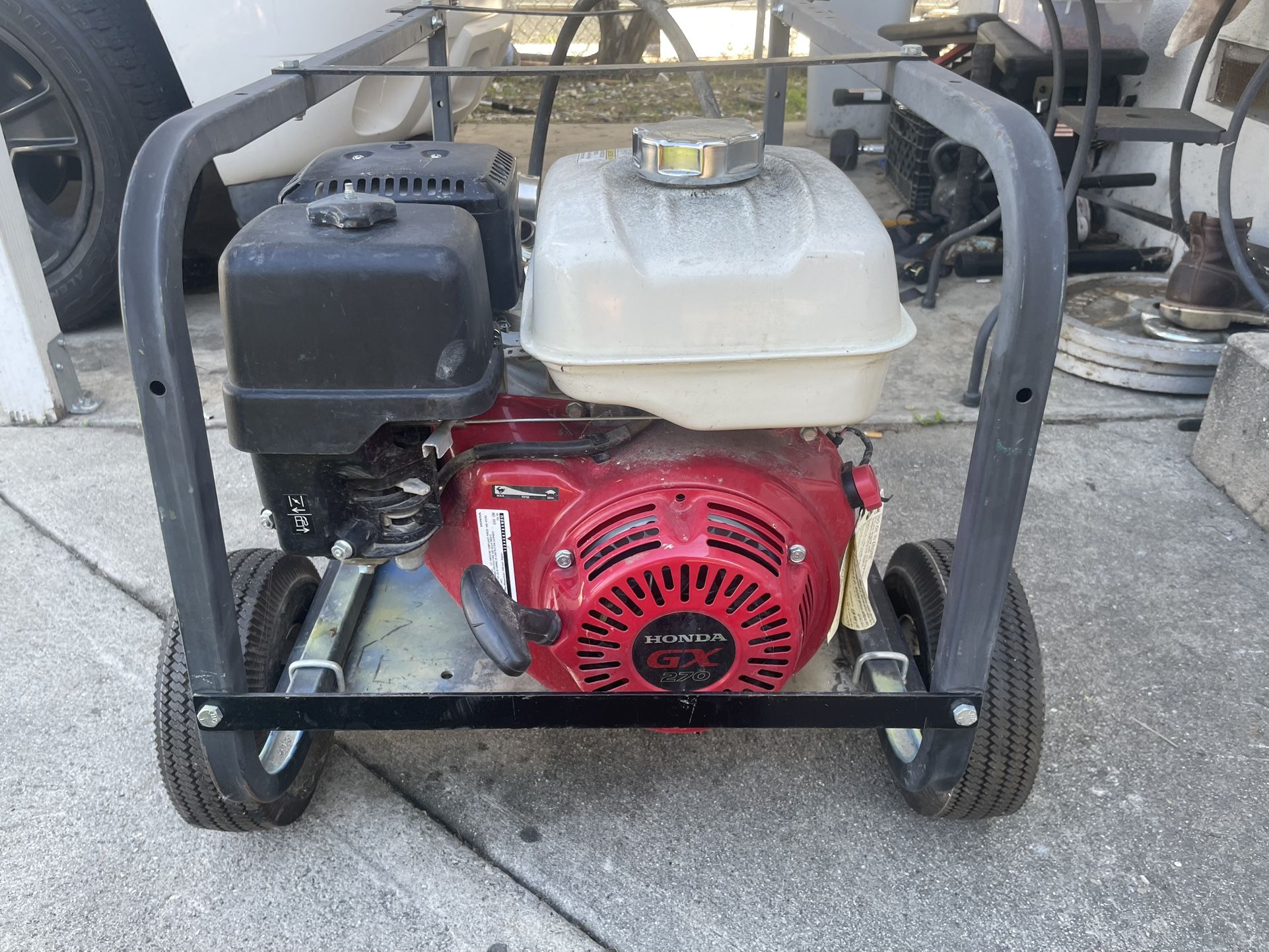 Wheeler-Rex Hydro Test Pump Honda Motor