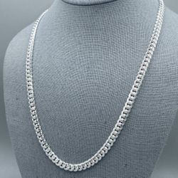 925 Sterling Silver Cuban