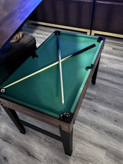 Soccer & pool table