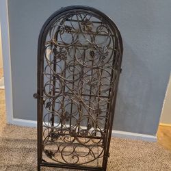 World Market Vintage Wine Rack