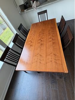 Dining Table with 6 Chairs