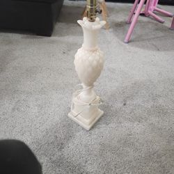 Vintage Italian Alabaster Jim Oinx Lamp