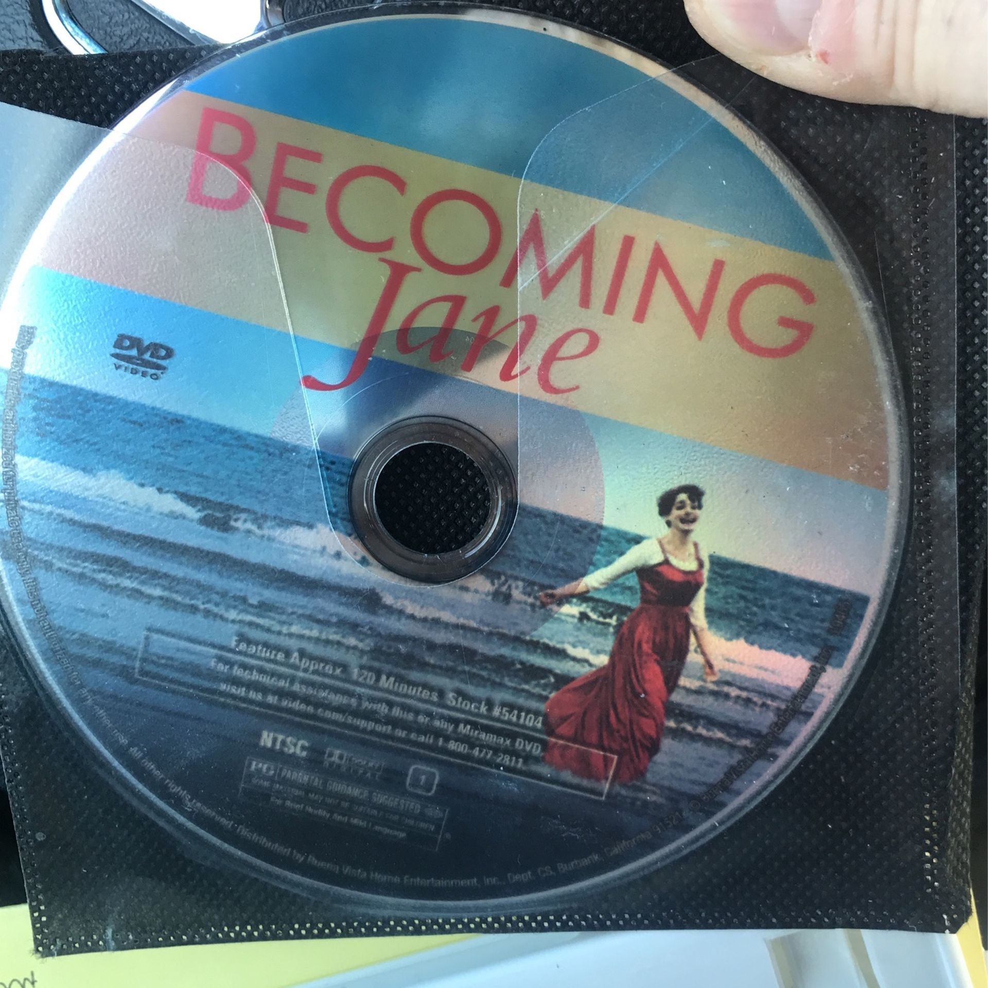 Becoming Jane DVD