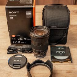 Sony FE 24-70mm f/2.8 GM II Zoom Lens