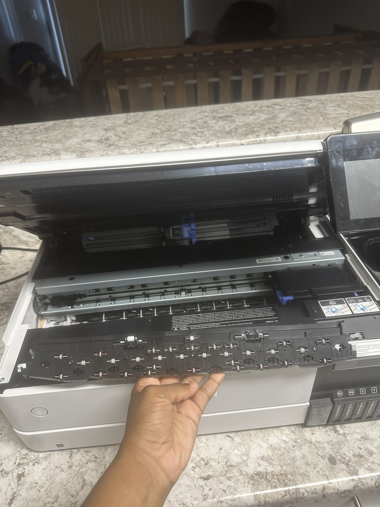 Epson8550 —ROLLERS REMOVED