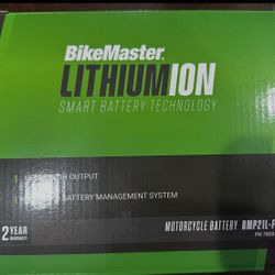 bikemaster bmp21l-fp lithium motocycle battery