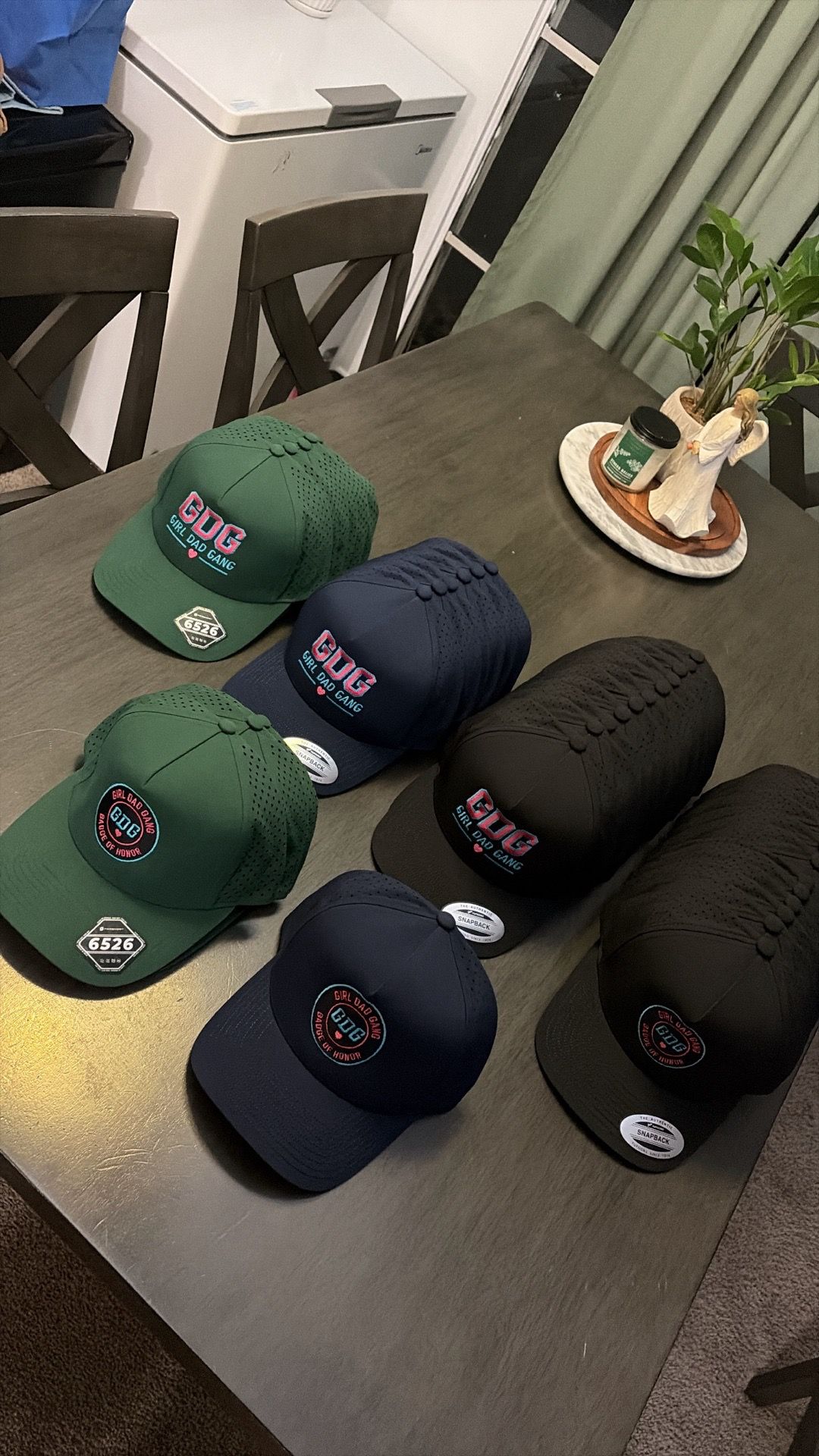 Custom Girl Dad Gang Hats