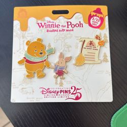 Winnie The Pooh pins