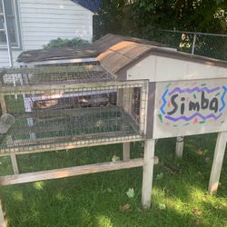 Amish rabbit hutch sales