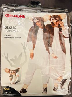 Adult Gremlins Gizmo Jumpsuit (ONE SIZE FITS MOST) Officially licensed Halloween Costume  BRAND NEW IN PACKAGING, Horror