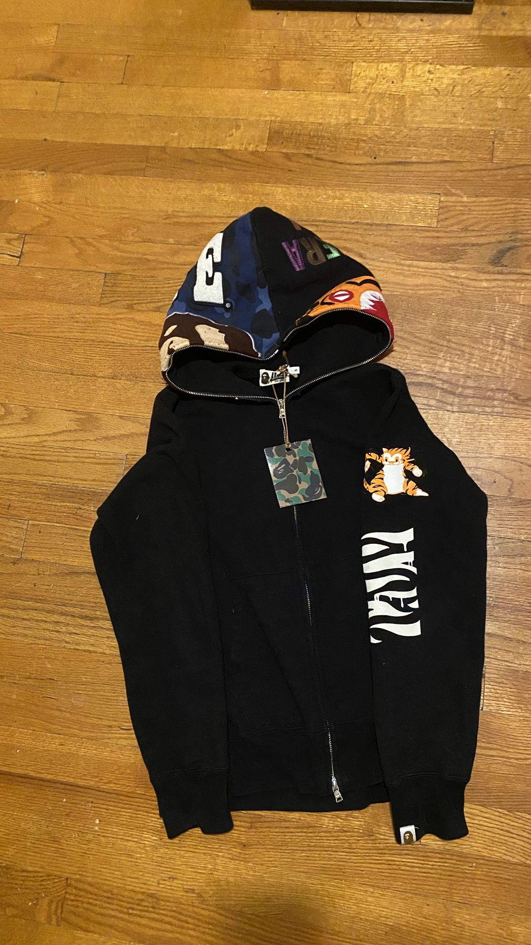Bape full zip up