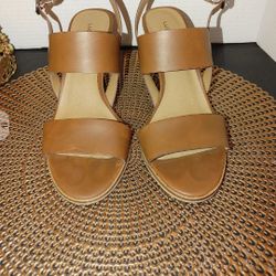 Lucky Brand Leather Heels Size 8M