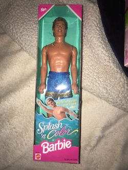 New splash in color ken doll