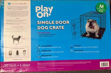 Single door dog crate for sale
