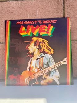 Vintage Vinyl : A Vintage Live Album Performed By The Famous Bob Marley entitled “ Bob Marley & The Wilers Live! Featuring Liver Version Of “  No Wome