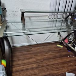 Glass Desk 28x55x30