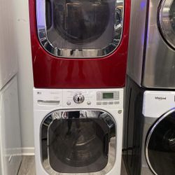 LG Washer And Gas Dryer Set For $720