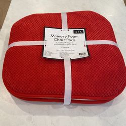  GoodGram 2 Pack: Ultra Comfort Memory Foam Non-Slip Chair Pads/Cushions