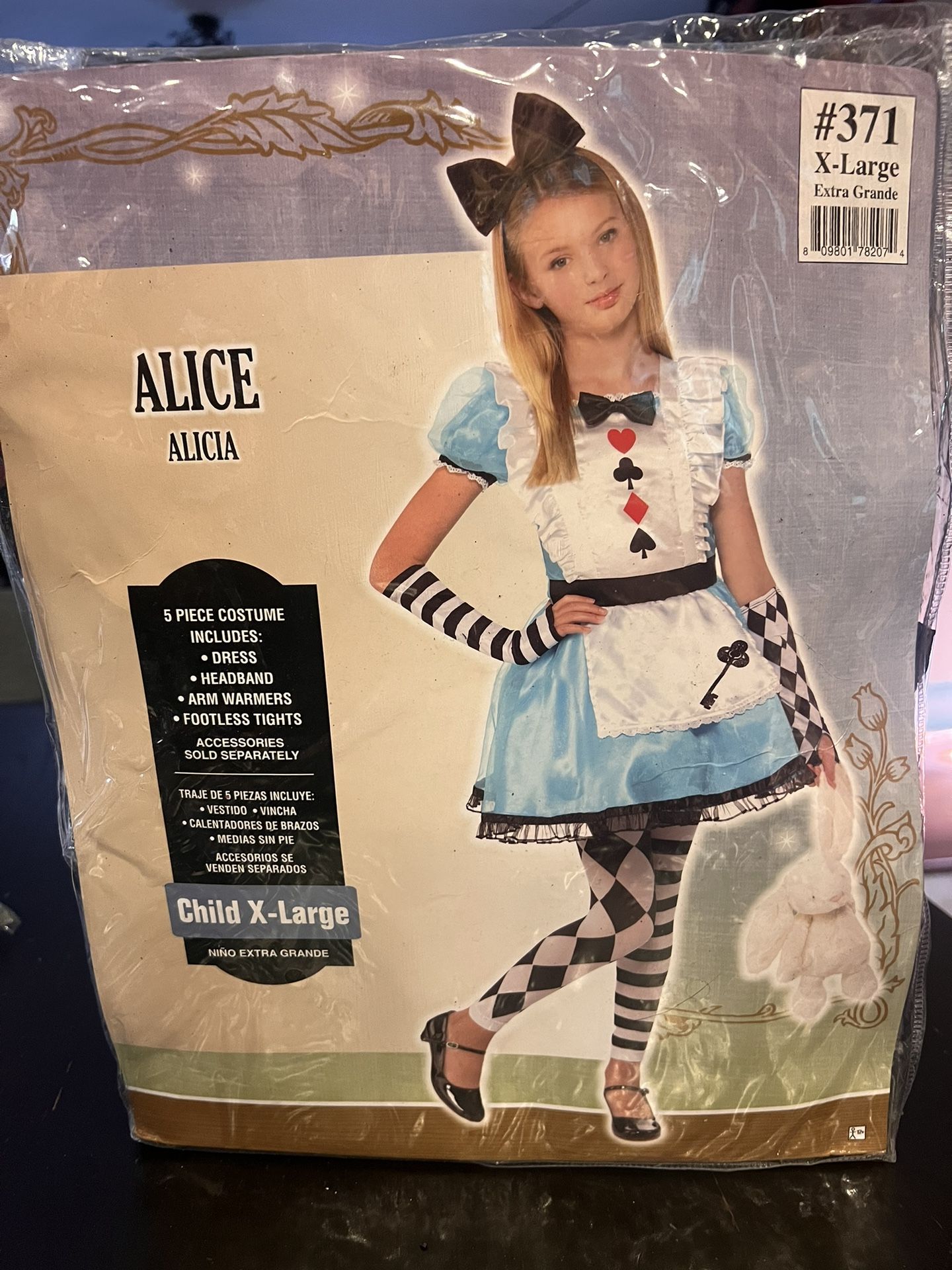 Alice Costume, Size Child XL