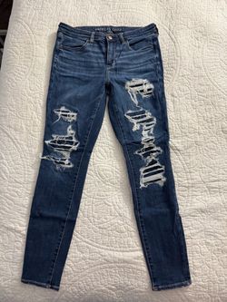 American Eagle Distressed Skinny Jeans