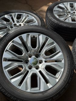 OEM GMC Sierra Denali 22” Wheels & Tires
