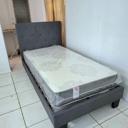 NEW TWIN-SIZE MATTRESS AND BOX SPRING 💤