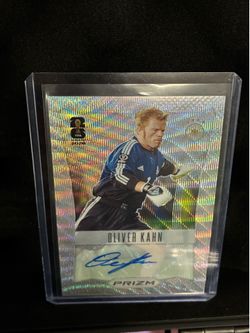 2026 Prizm FIFA World Cup OLIVER KAHN Throwback Auto Wave Prizm #12-OK