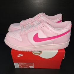 triple pink dunks women's