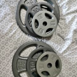 Weights And Bench For Sale.