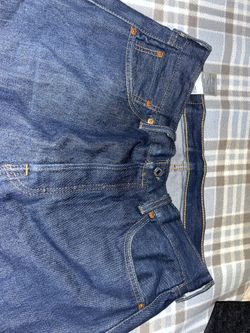 Dark Blue Levi’s 501’s